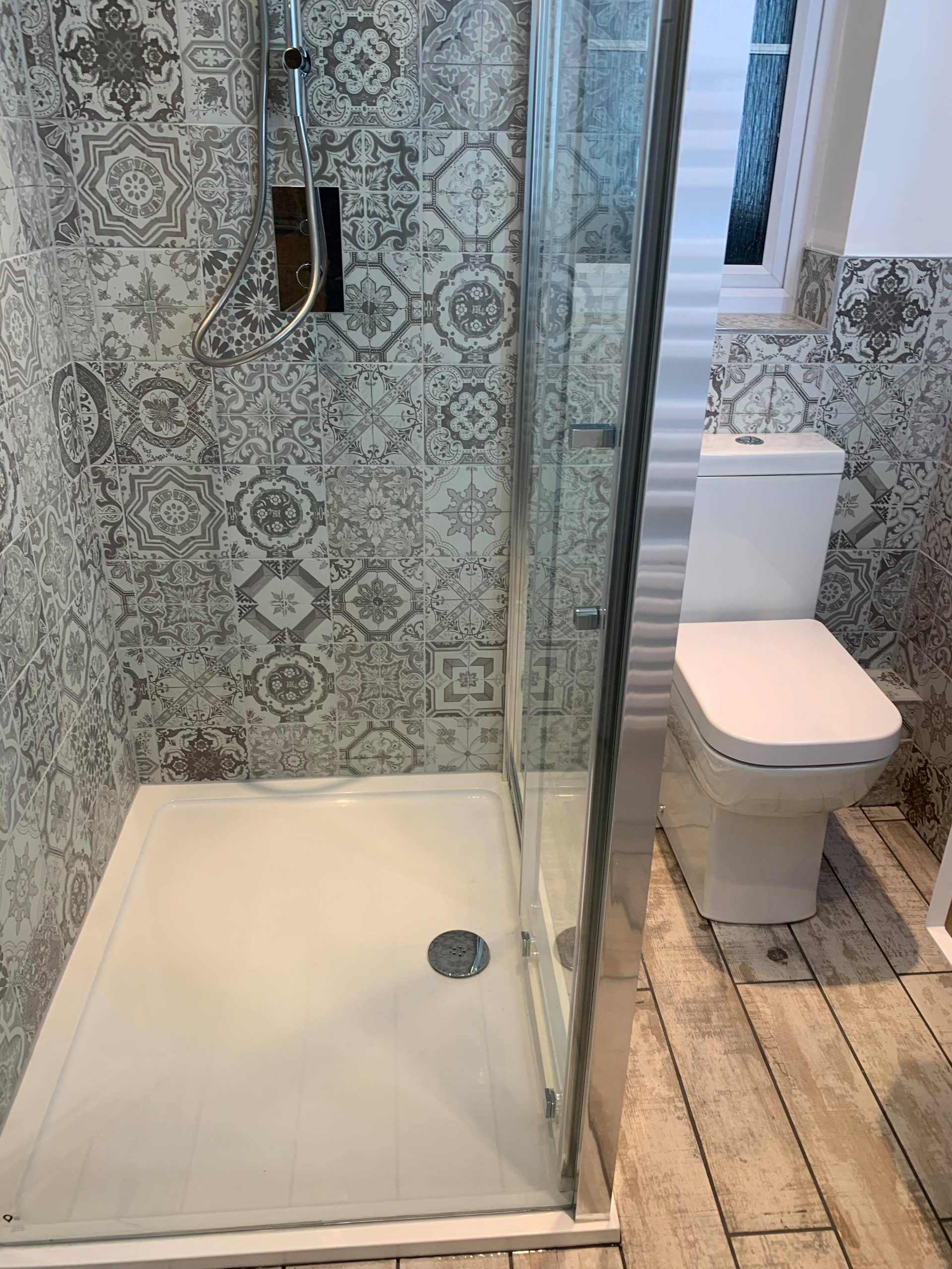 Beautiful Tiled Bathroom